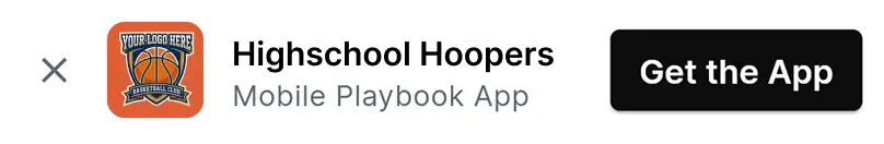 Install prompt to get the CoachCanvas playbook app